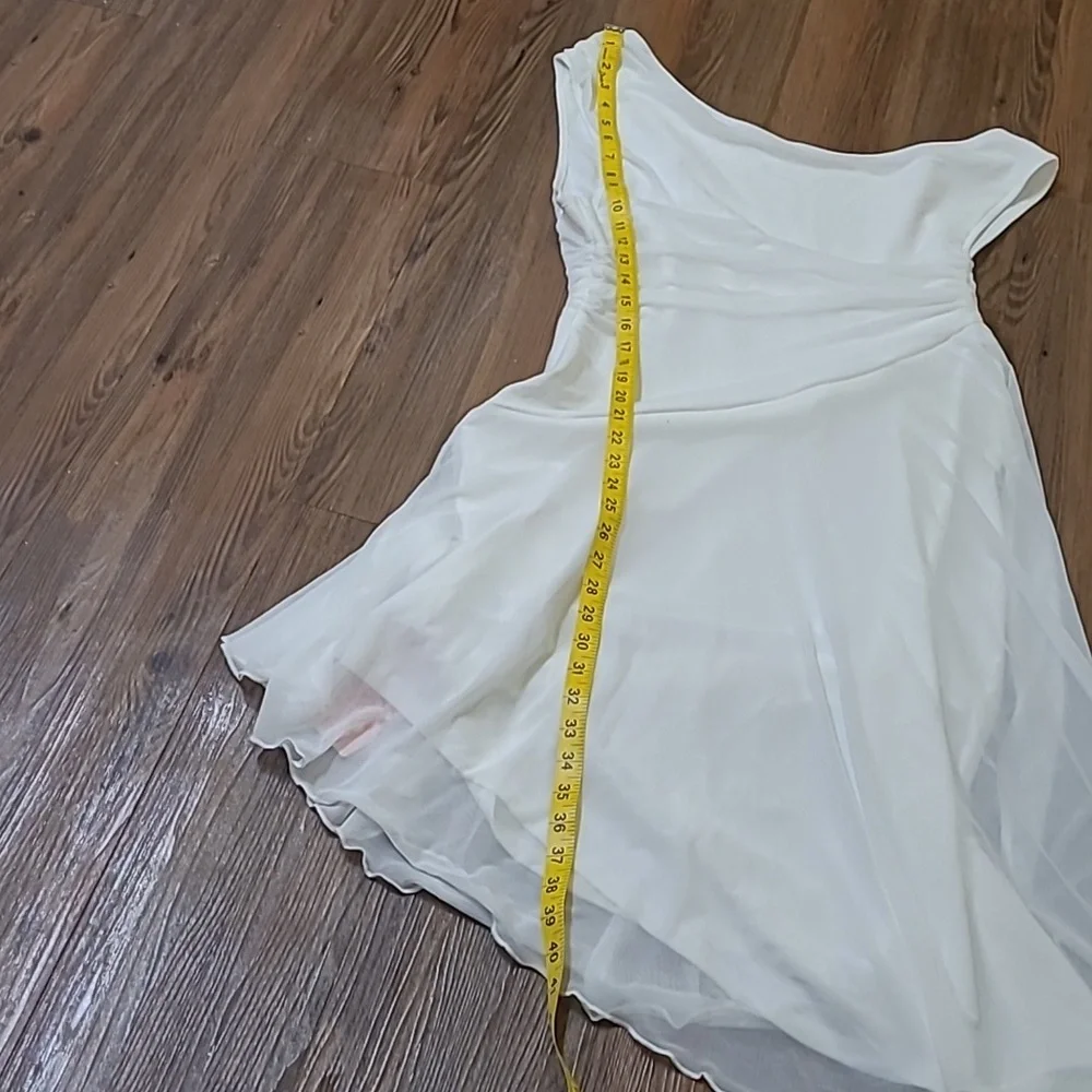 SHEIN White One-Shoulder Dress‎ zise 1XL NEW